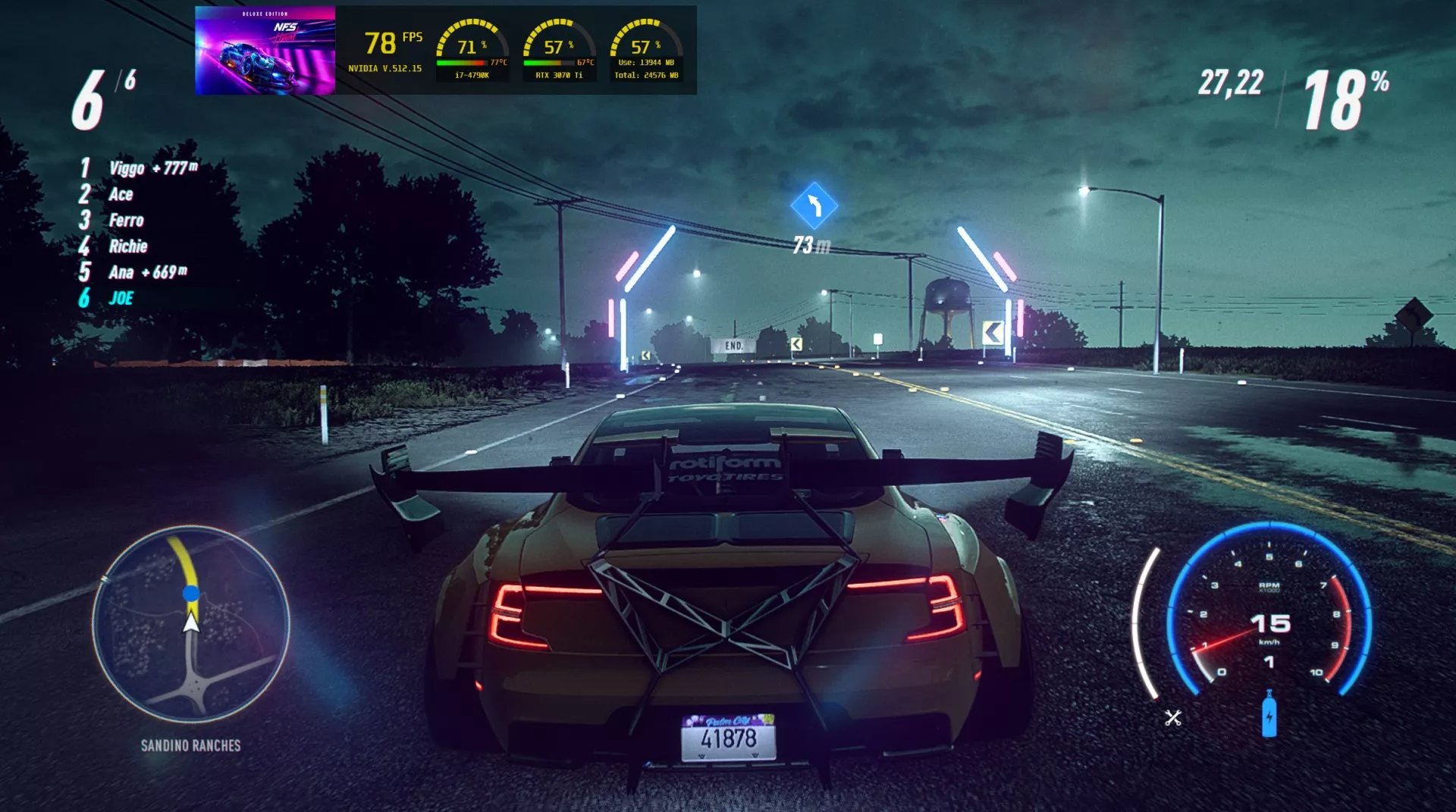 Benchmark Overlay - NFS Heat - Rivatuner Statistics Server - Skin - Download