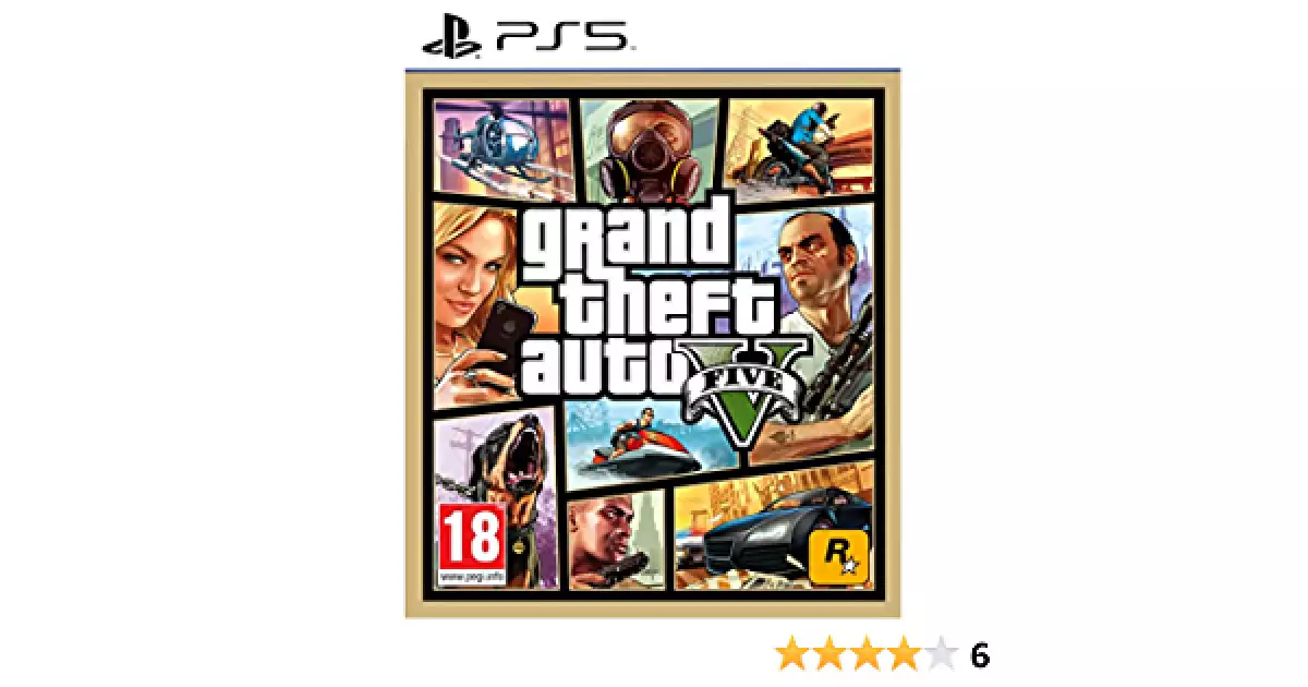GTA 5 - Grand Theft Auto V - PlayStation 5