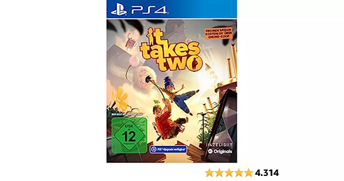 Jogo It Takes Two - PS4 e PS5 Via Upgrade - N/A