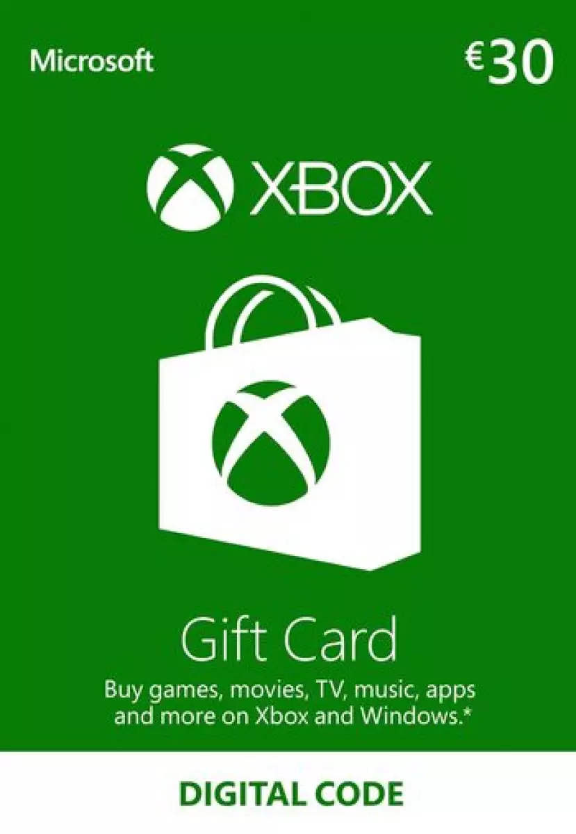 Eneba-Deal: Xbox Live 30€ Guthaben-Code