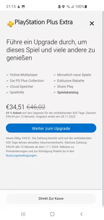 Black Friday: PS Plus Tarife 25-30% reduziert im PS Store - mit günstigem  PSN Guthaben zusätzlich sparen! 🔥 - Foraum